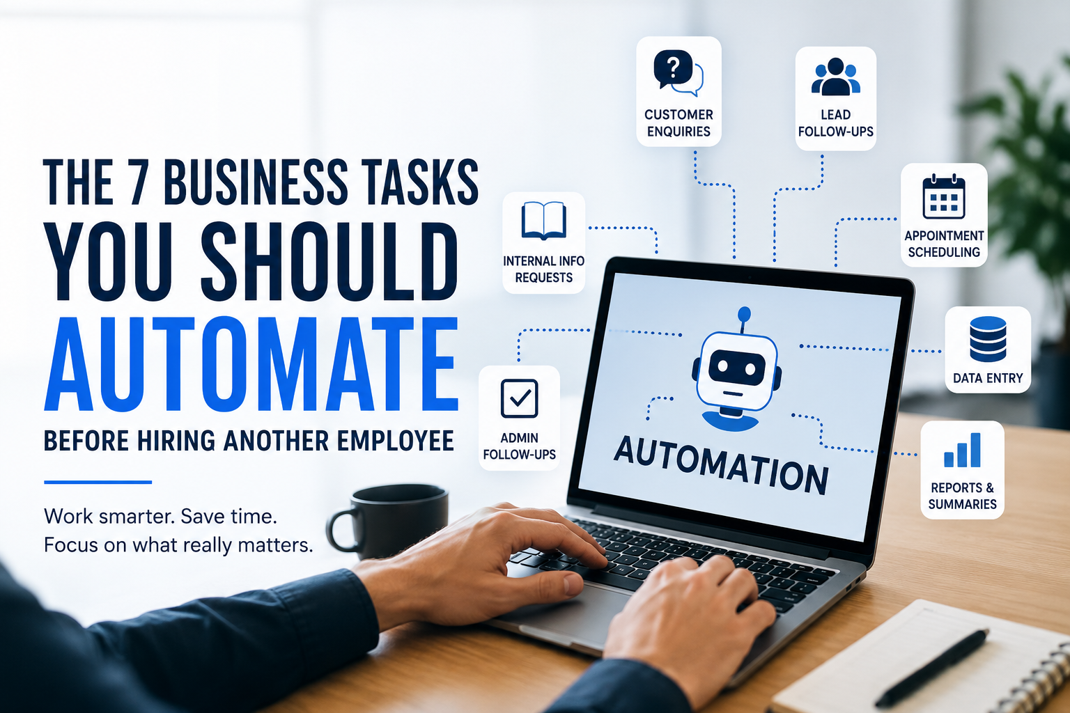 The 7 Business Tasks You Should Automate Before Hiring Another Employee